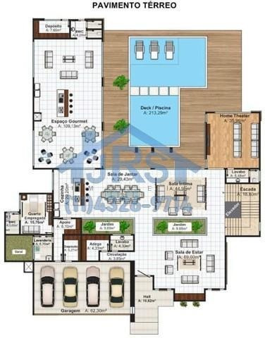 Imagem 2 de 3 de Sobrado À Venda, 1700 M² Por R$ 3.500.000,00 - Residencial Tamboré - Barueri/sp - So1710