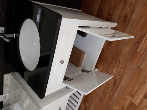 Imagen 3 de 6 de Mueble De Baño 65x56 Mod 569- Mesada De Marmol Y Espejo