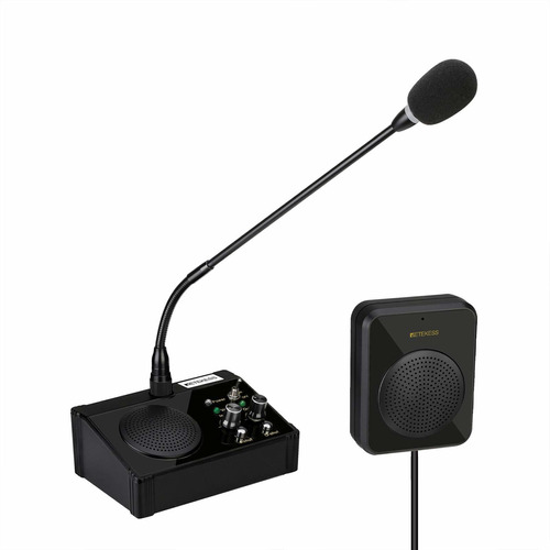 Intercomunicador De Ventana Retekess Tw106,altavoz Alto,sin