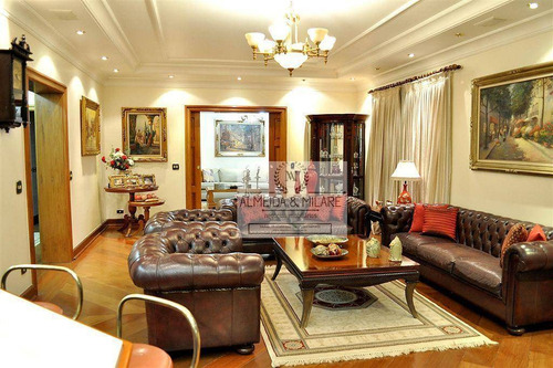 Imagem 1 de 30 de Edifício Crystal Pallace, Um Apartamento Por Andar, 464 M², 4 Vagas, Na Vila Bastos, Santo André. - Ap0055