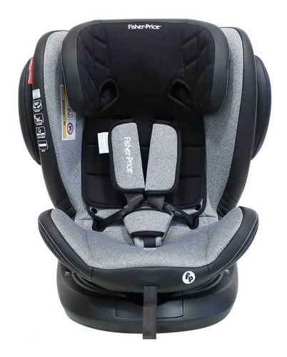 Imagen 6 de 6 de Butaca infantil para auto Fisher-Price Fix 360 gris