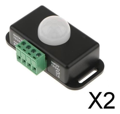 2x Infrarrojo Ir Lámpara De Sensor De Movimiento