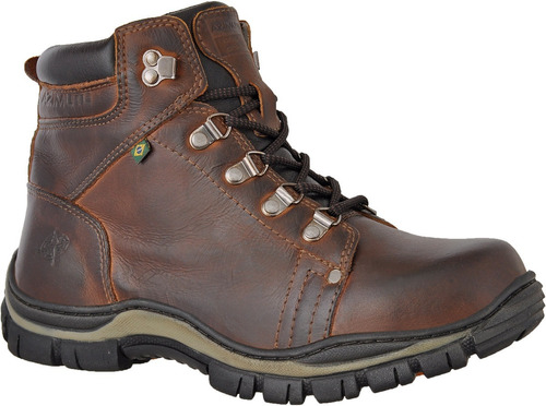 Bota Tênis Adventure Azimute Masculino Couro 910