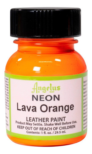 Pintura Acrílica Angelus 1 Oz Color Lava Orange