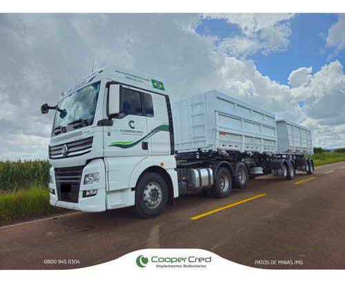 Carreta Bitrem Basculante Caçamba 25/25 Nova 26m3+ 27m3