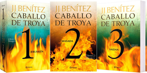 Caballo De Troya 1 Jerusalén + 2 Masada + 3 Saidan (3 Libros