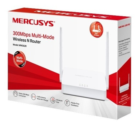 Router Wifi Mercusys Mw-302r Extensor Y Acces Point 300mbps