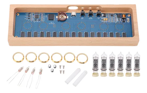 Módulo De Reloj De Tubo Diy In14 Glow Assembly, Tubos De Vid