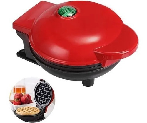 Mini Wafflera Belga Maquina Para Hacer Waffles Gofrera 110v