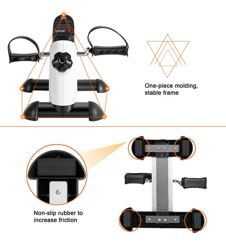 Mini Bicicleta De Ejercicio Para Oficina Con Pantallas Lcd