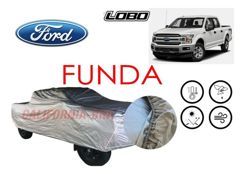 Cubre Gruesa Broche Eua Ford Lobo Doble Cabina 2020-21-22