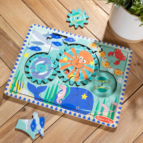 Rompecabezas Melissa & Doug De Madera Con Diseño De Océano