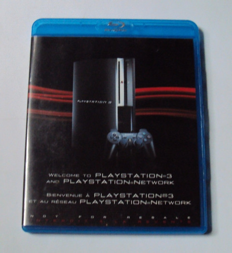 Blu-ray Welcome To Playstation 3 And Playstation Network