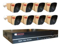 Comprar Kit 8 Cámaras Seguridad 2mp 1080 Hd - Matko Color Blanco\u002Fnegro