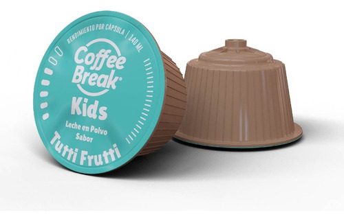 Capsulas Coffee Break Kids Tutti Frutti 10 U