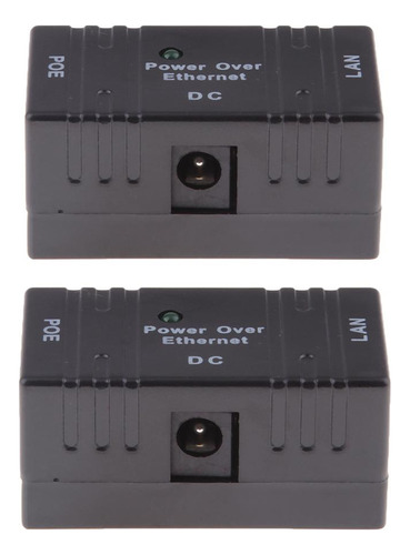 2x Módulo Adaptador De Divisor De Inyector Rj-45 Poe Pasivo