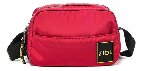 Bandolera Ziol Mediana Puffy Fucsia