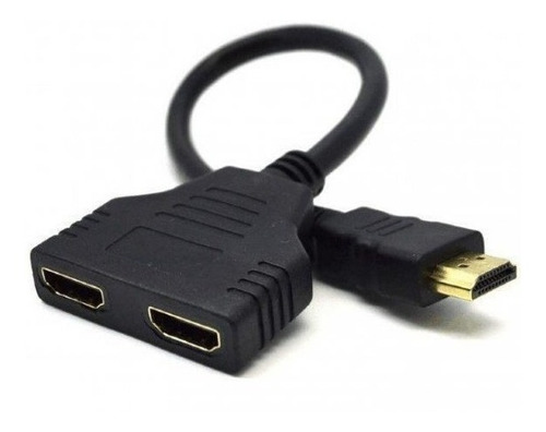 Imagen 1 de 6 de Splitter Hdmi 1x2 Adaptador Divisor Local Caballito Fac A B