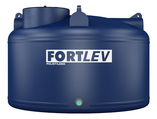 Tanque de água Fortlev Fortplus vertical polietileno 5000L de 1.51 m x 2.25 m