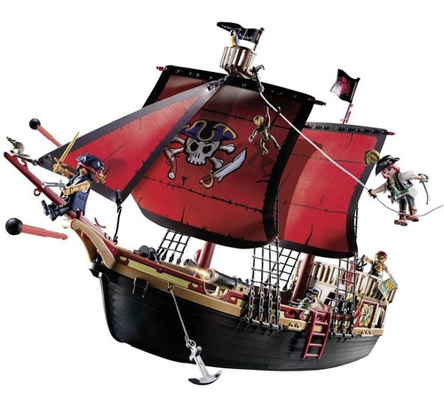 Imagen 3 de 6 de Playmobil 70411 Barco Pirata Calavera