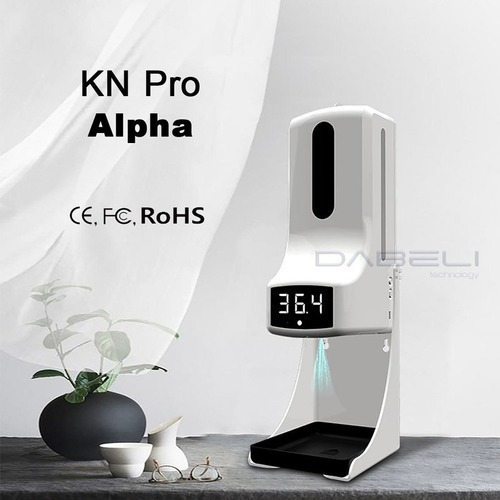Imagen 3 de 9 de Dispensador Termómetro Automático Gel K9 Pro