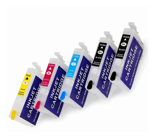 5 Cartuchos Recargabls Para Epson T1100 C110