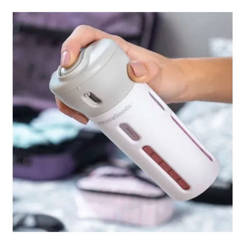 Imagen 4 de 10 de Dispensador De Jabón Shampoo Para Viajes 4 En 1