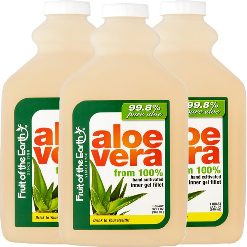 Jugo De Aloevera Bebida Original De Aloe Vera (pack Of 3)