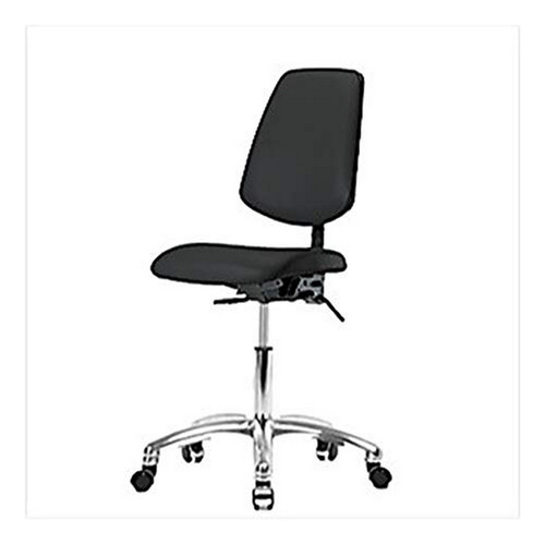 Silla De Escritorio  1163l59 Con Respaldo Medio, Sin Inclina