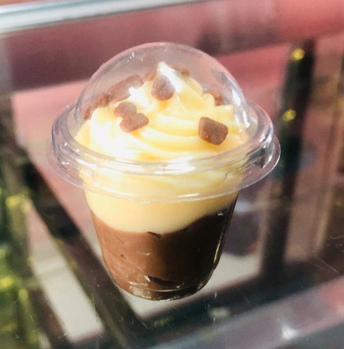 Imagem 3 de 3 de 72 Mini Copos Bolha Felicidade 25ml Confeitaria Profissional