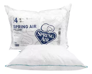 Almohada Spring Air Osos Firme Antiácaros En Oferta!