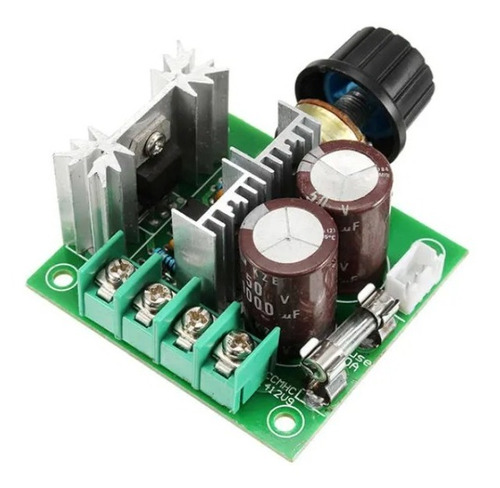 Controlador De Velocidad Motor Dc Pwm 12-40v 10a