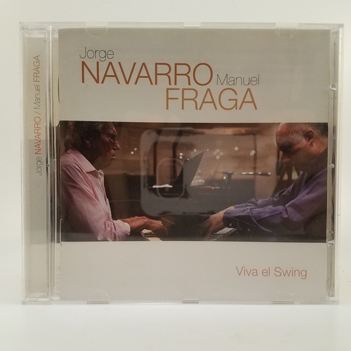 Jorge Navarro Manuel Fraga - Viva El Swing - Cd - Jazz  Ex