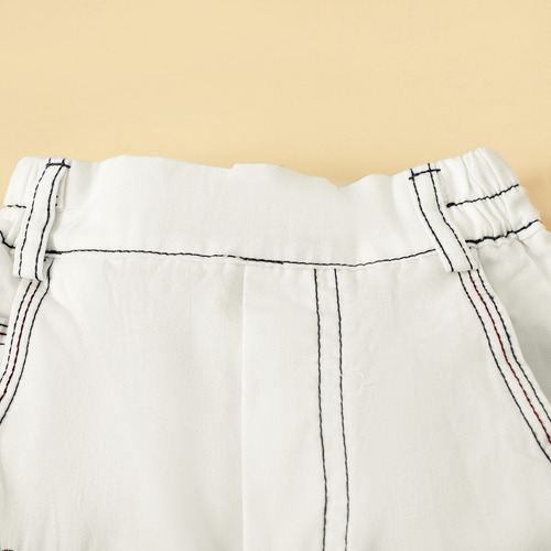 Conjunto Verano Bebé 9-24 M Sin Manga Con Estampado De Carro
