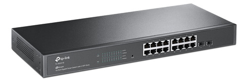 Switch Tp-link 16 Puertos Gigabit + 2 Sfp Sg2218 Jetstream
