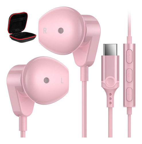 Auriculares Apetoo Usb C Para Apple iPhone 15 Pro Max iPad P