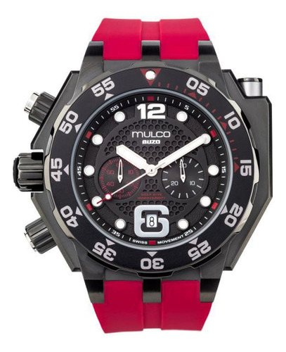 Reloj Para Hombre Mulco Mb6-92826-065 Rojo