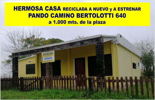 Imagen 1 de 16 de Casa De 3 Dormitorios En Venta En Pando