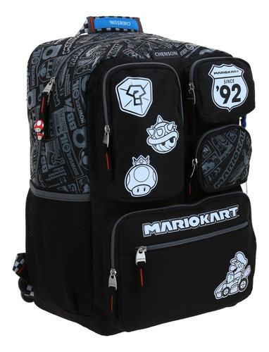 Mochila Grande Chenson Mario Bros Racer