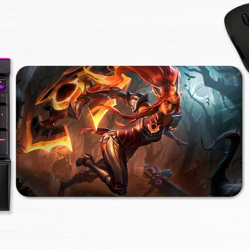 Mouse Pad Eclipse Solar Sivir Lol Splash Art Gamer M