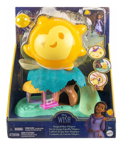 Mattel Disney Wish Set De Juego Estrella Innovadora Micro