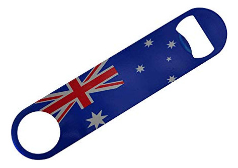 Abrebotellas De Bandera De Australia - Regalo Resistente -