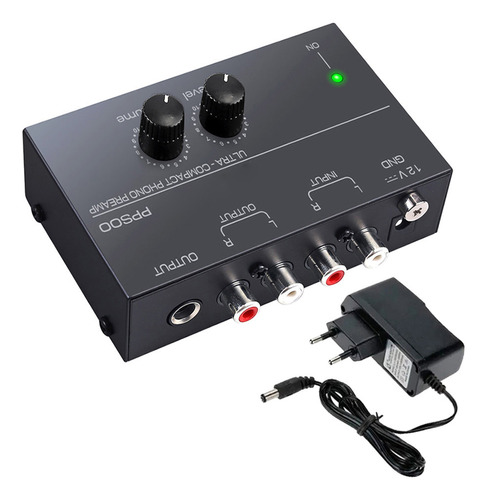 Pré-amplificador Woopker Phono P500 Amp Dc 12v/500ma