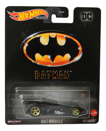 Batimobile Tim Burton Hot Wheels Premium 1:64