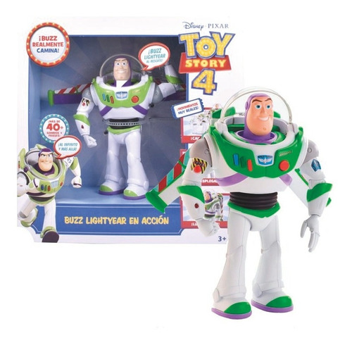 Figura Articulada De Accion Buzz Ligthyear Toy Story 4