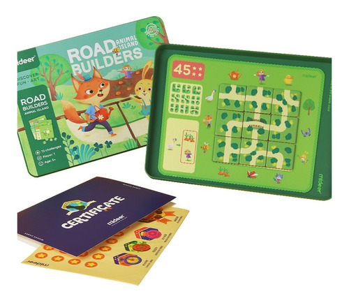 Juego De Mesa Construcción De Carreteras Para Niños Mideer