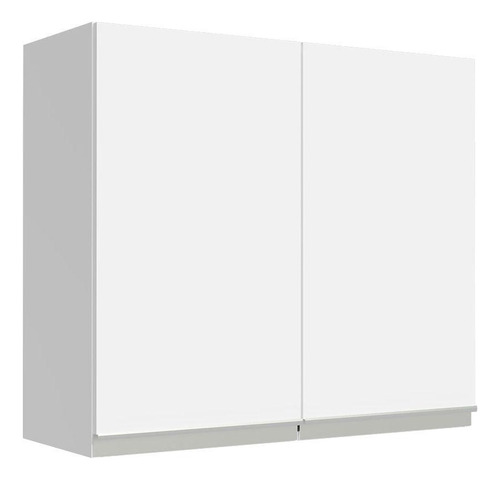 Mueble Superior 70cm 2 Puertas Glamy Madesa Blanco