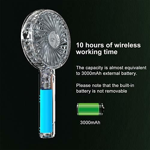 Mini Ventilador Pequeño Escritorio Personal Portatil 4
