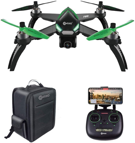 Contixo F20 Drone 1080p Wifi Cámara, Gps, Altitud Hold