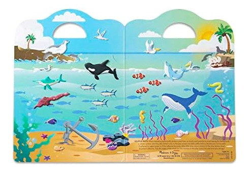 Melissa & Doug Juego De 3 Pegatinas Hinchadas Reutilizables